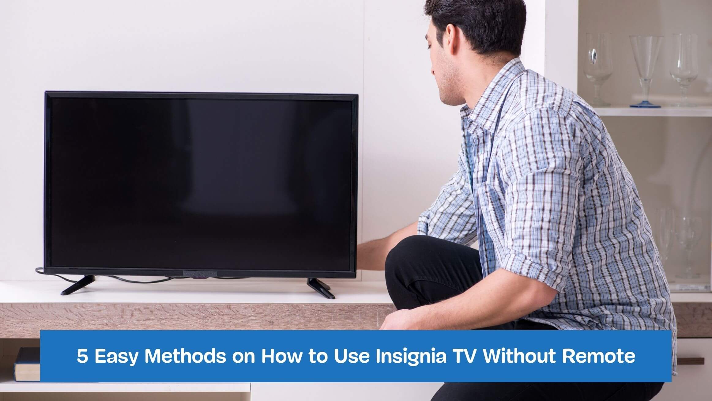 5 Easy Methods on How to Use Insignia TV Without Remote