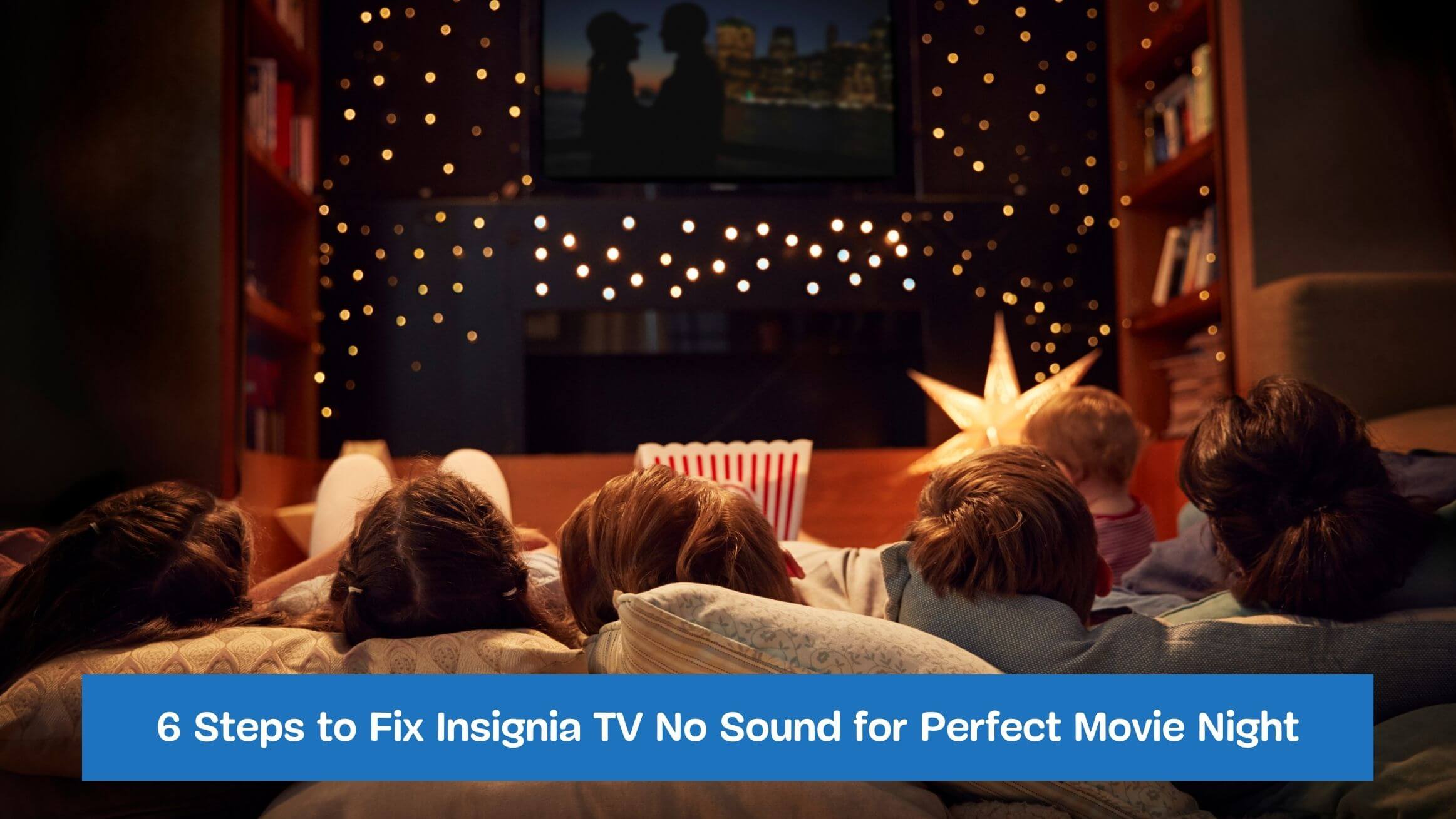 6 Steps to Fix Insignia TV No Sound for Perfect Movie Night